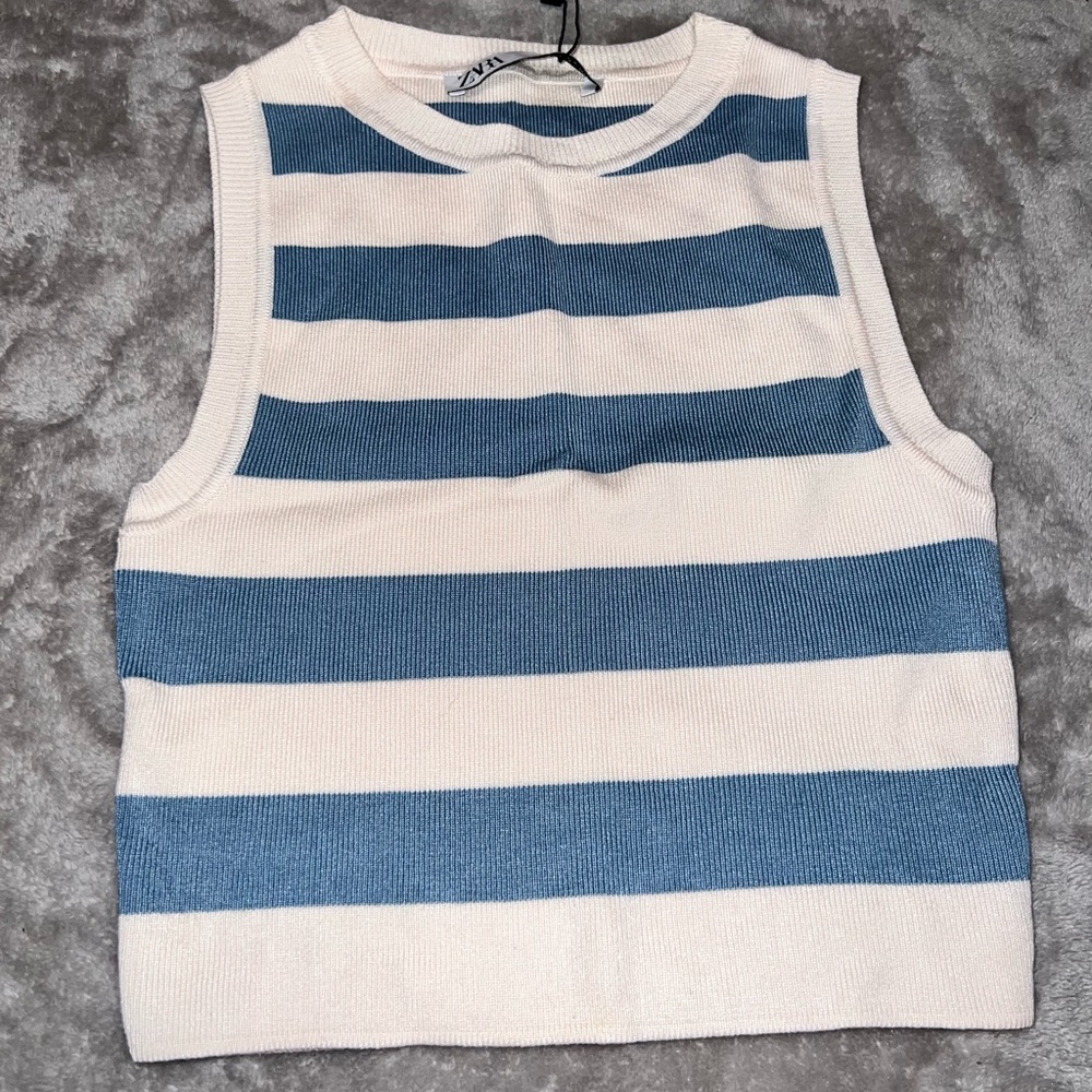 Stripe crop top